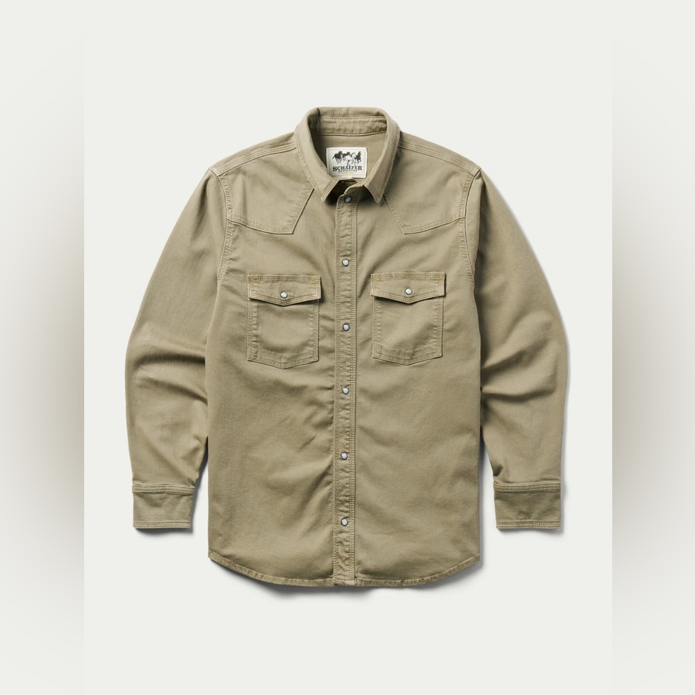 Schaefer outfitter WESTERN DENIM SNAP SHIRT